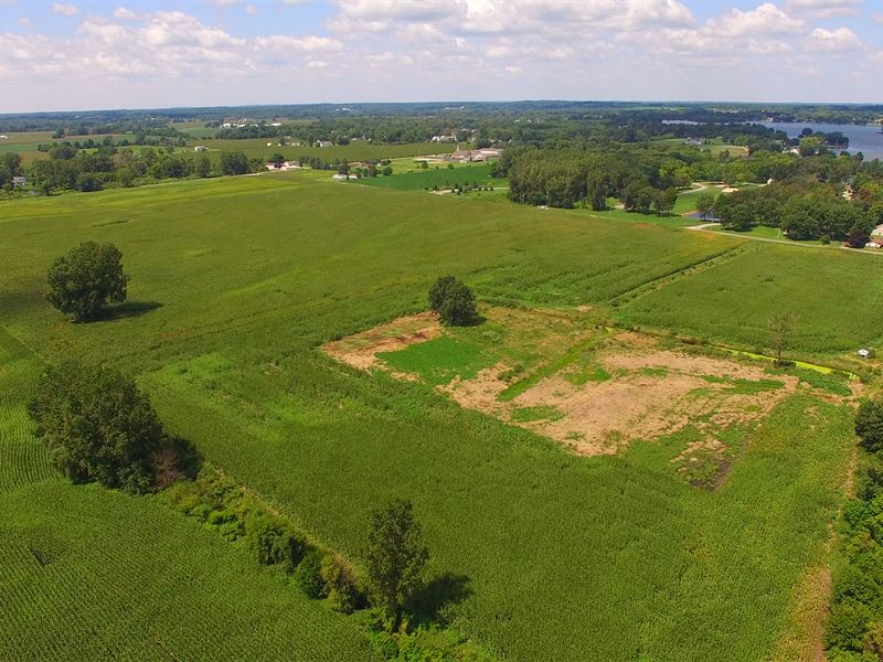 Land Auction in Indiana, 3 Farms : Wolcottville : Lagrange County : Indiana