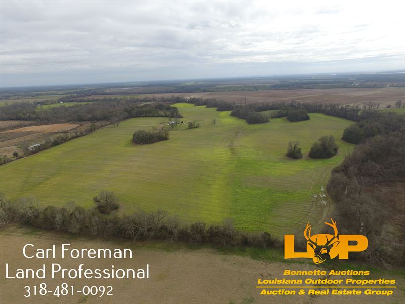 100 Acres Evergreen Avoyelles Farm for Sale in Evergreen, Avoyelles