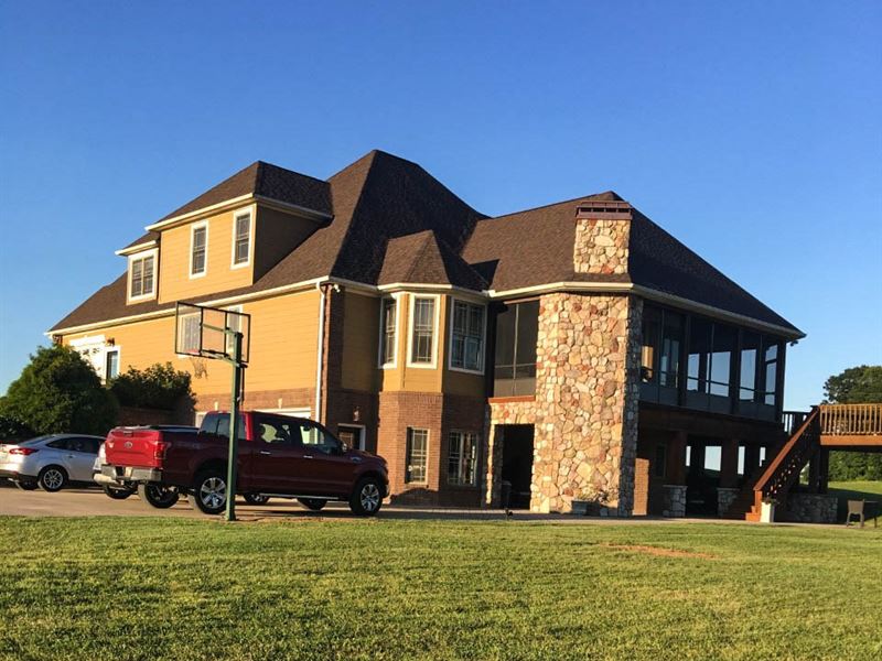 Custom Home Hobby Farm Russell, Farm for Sale in Kentucky, 190722