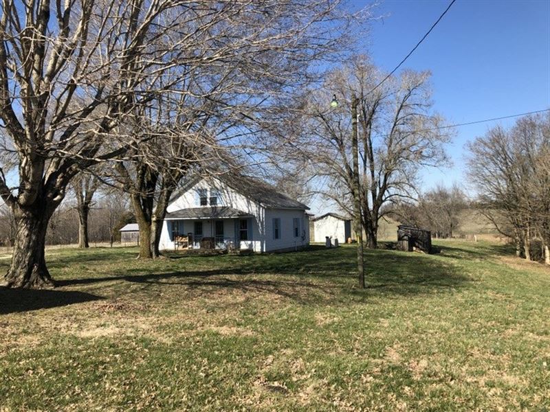 Acreage, Metcalfe County, Ky, Home Farm for Sale in Knob Lick