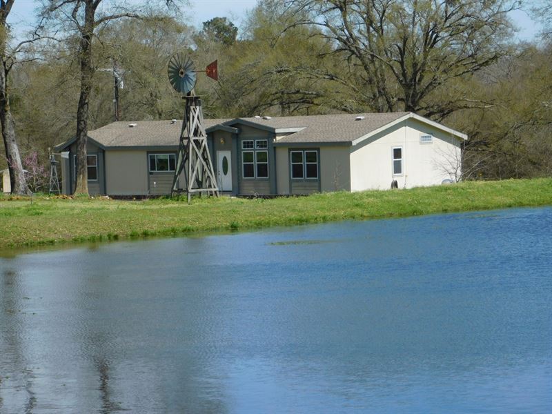 Country Home Acreage Leon County Farm for Sale in Flynn, Leon County