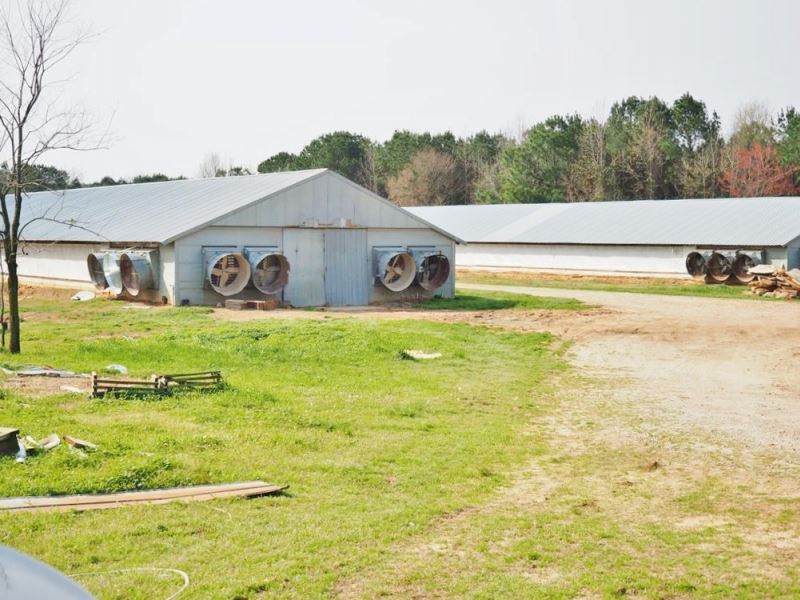 2 House Breeder Poultry Farm, Mobil, Farm for Sale in Mississippi