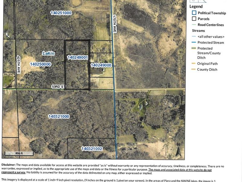 Morrison County Land for Sale, Farm for Sale in Minnesota, 194393