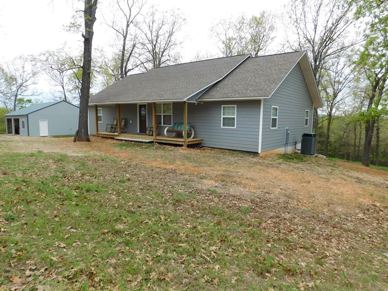 Home Acreage Near Bull Shoals Lake : Lead Hill : Marion County : Arkansas