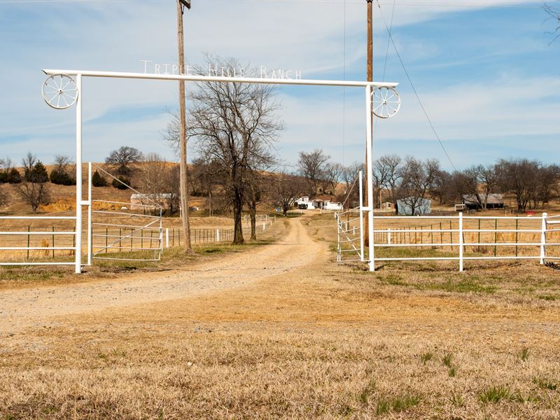 Ranch for Sale in Oklahoma : Henryetta : McIntosh County : Oklahoma