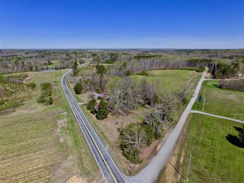 Under Contract, 17.85 Acre Home : Prospect Hill : Caswell County : North Carolina