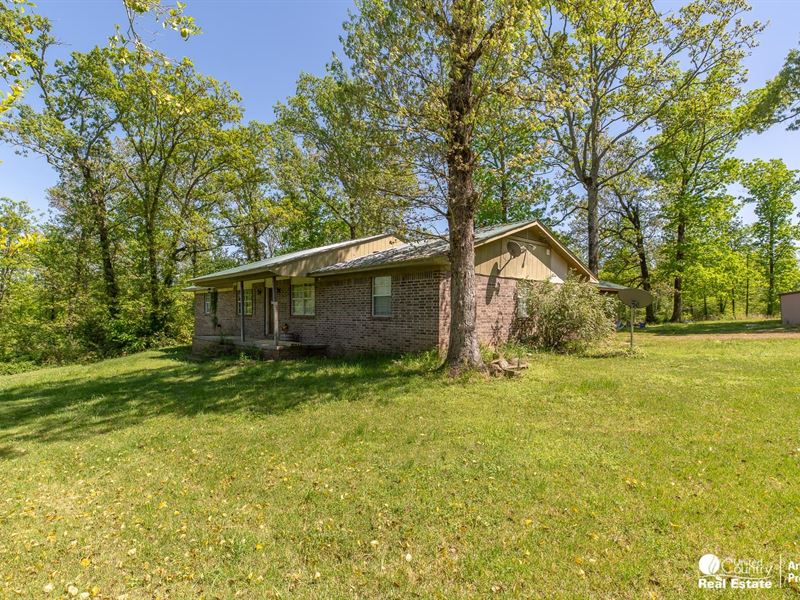 Brick Home On 5.4 Acres Near Mena Farm for Sale in Mena, Polk County