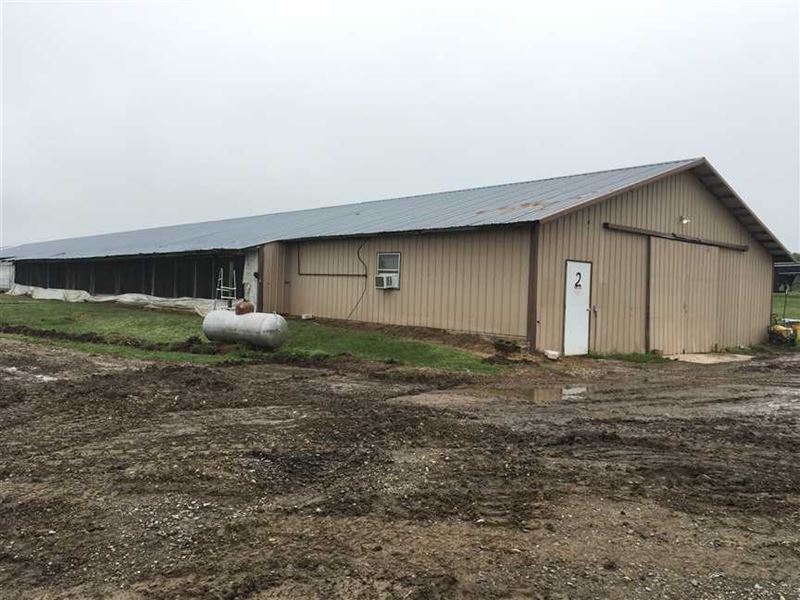 2 House, Omp Breeder Poultry Farm : Judsonia : White County : Arkansas