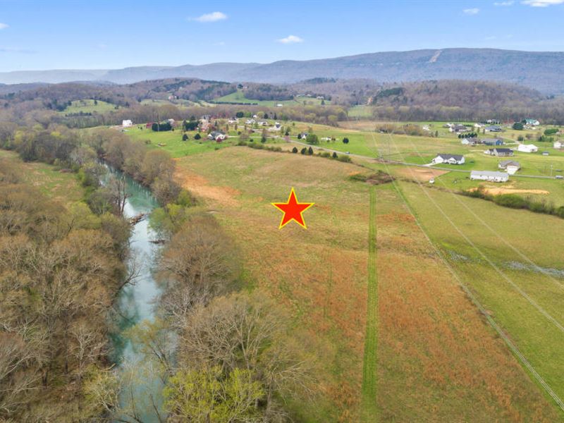 Buildable Land on Sequatchie River : Dunlap : Sequatchie County : Tennessee
