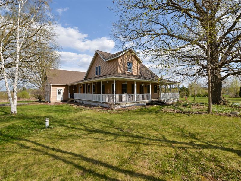 3Br/3Ba Country Home Ogilvie, Farm for Sale in Minnesota, 199178