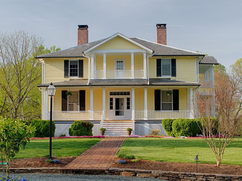 Solitude Truly A Hidden Jewel : Palmyra : Fluvanna County : Virginia