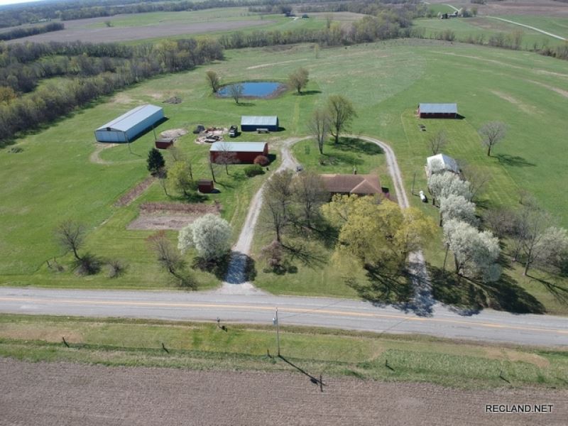 960 Ac, Farm With Home, Can Divid Farm for Sale in Jameson, Daviess County, Missouri 199705