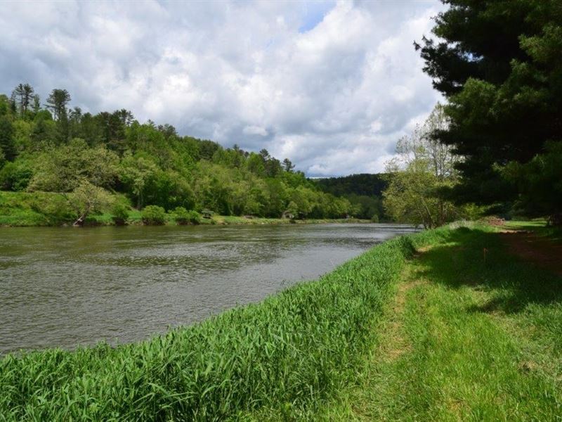 Riverfront Land in Galax VA, Farm Auction in Virginia, 200283 FARMFLIP