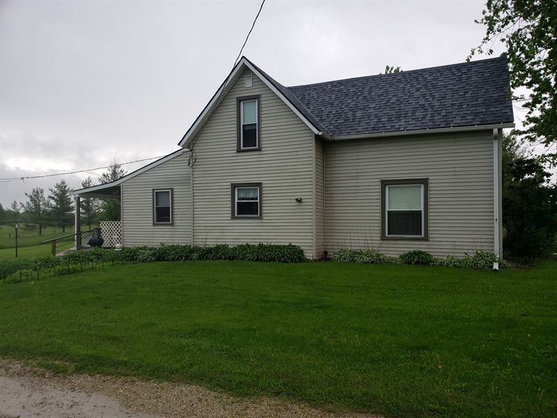 Madison County Iowa Country Home, Farm for Sale in Iowa, 201289 FARMFLIP
