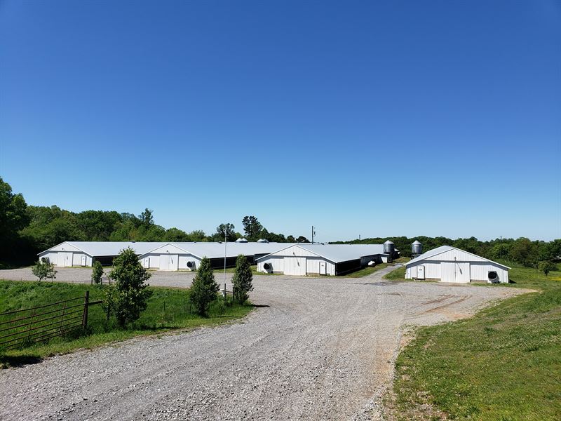 4 House Broiler Poultry Farm, Farm for Sale in 202362 FARMFLIP