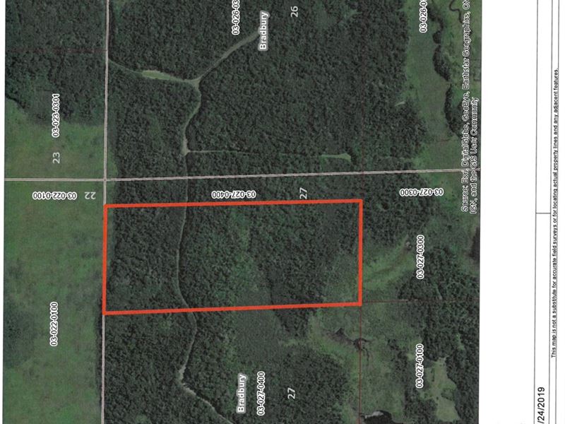 Mille Lacs County Hunting Land, Farm for Sale in Minnesota, 203833