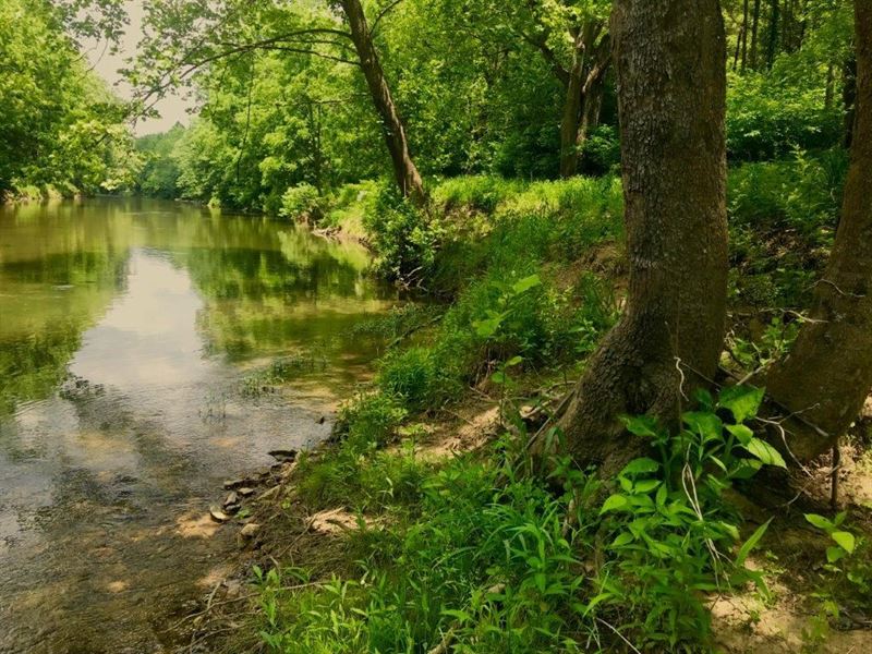 Little River Frontage Land Without : Riner : Floyd County : Virginia