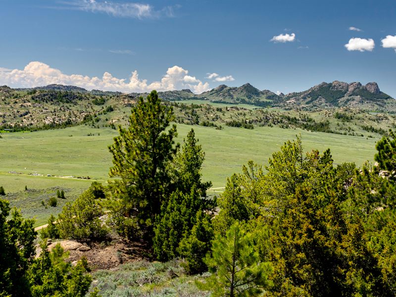 Land Bordering Blm & Mountain : Alcova : Carbon County : Wyoming