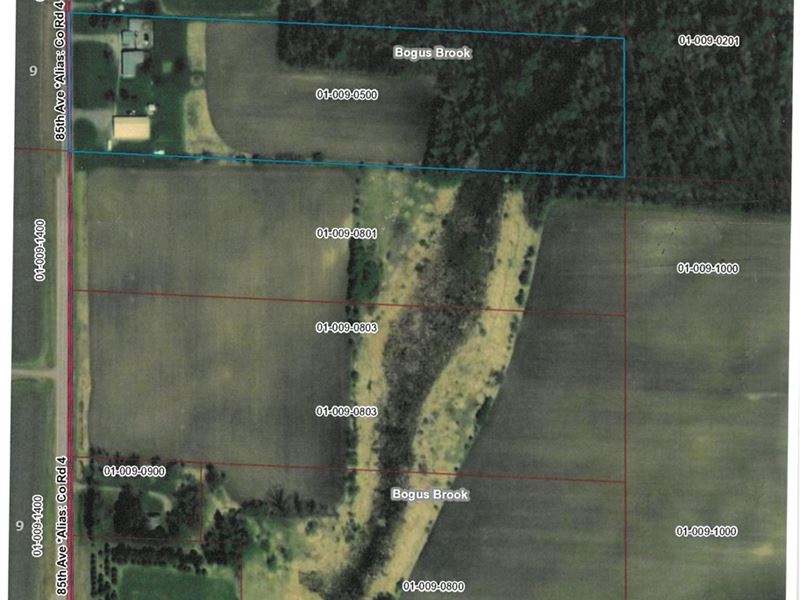 12.03 Acres Land for Sale Milaca, Farm for Sale in Minnesota, 207102
