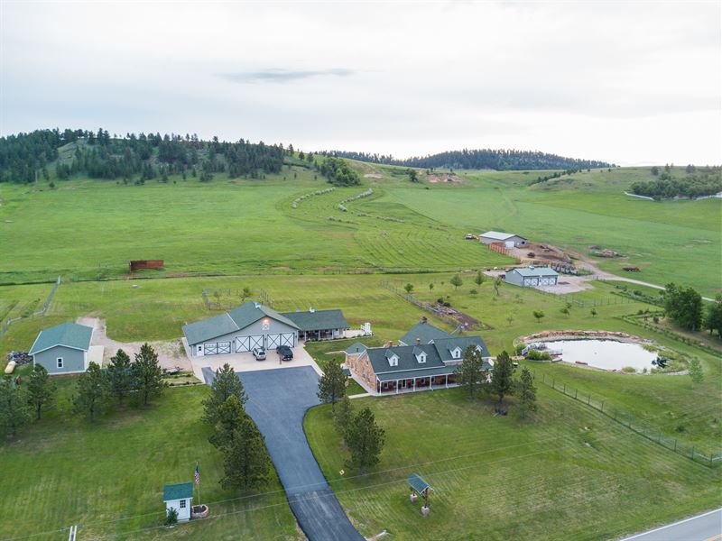 Stone House Ranch Farm for Sale in Whitewood, Lawrence County, South