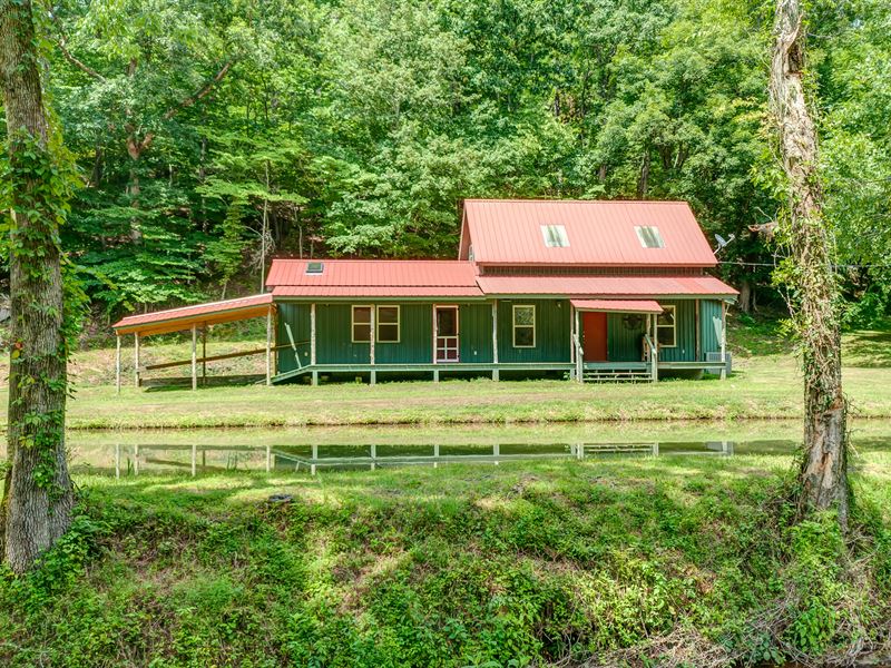 Creekside Hideaway115 Acres, Farm for Sale in Tennessee, 208733