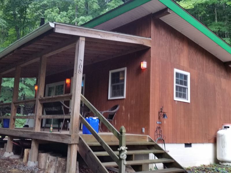 Hideaway Mountains.Cabin, Farm for Sale in West Virginia, 210046