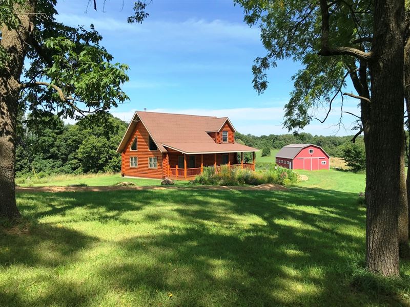 40178 Glen Ridge Ln, 40 Acres, Farm for Sale in Wisconsin, 210108