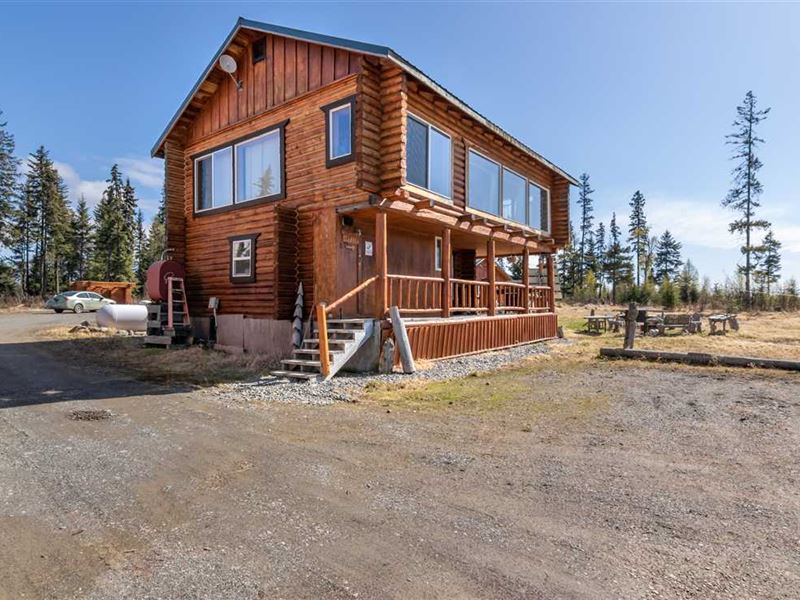 3 Custom Homes in Anchor Point Wit Farm for Sale in Anchor Point