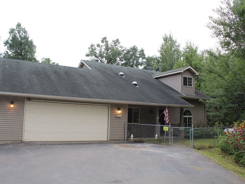 3Br Country Home for Sale Milaca, Farm for Sale in Minnesota, 211248