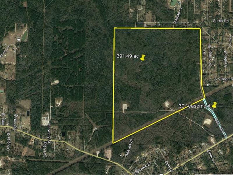 391 Acres Beautiful Development : Vidor : Orange County : Texas