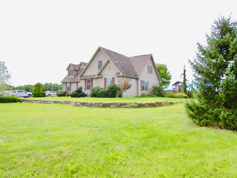 23+/ Acres with Custom Built Home, Farm for Sale in Pennsylvania
