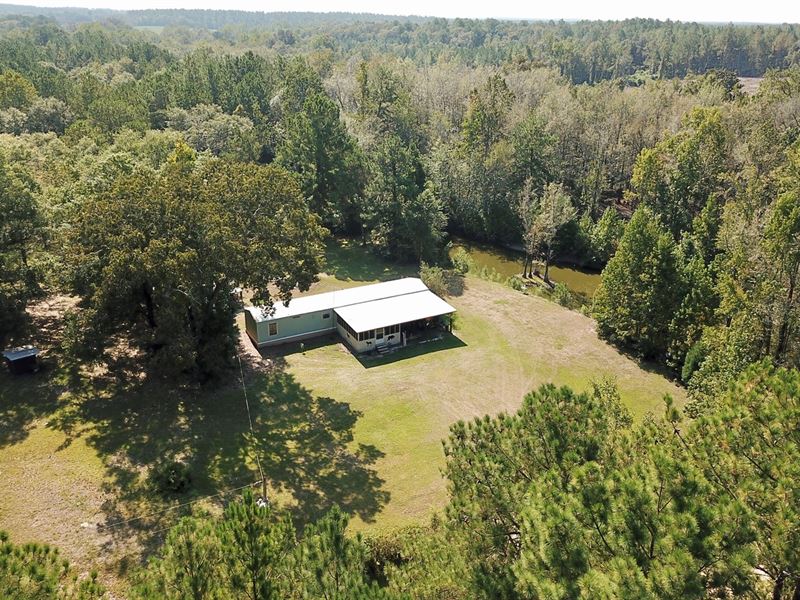 Secluded 20 Acres Home, Holmes, Farm for Sale in Florida, 215943