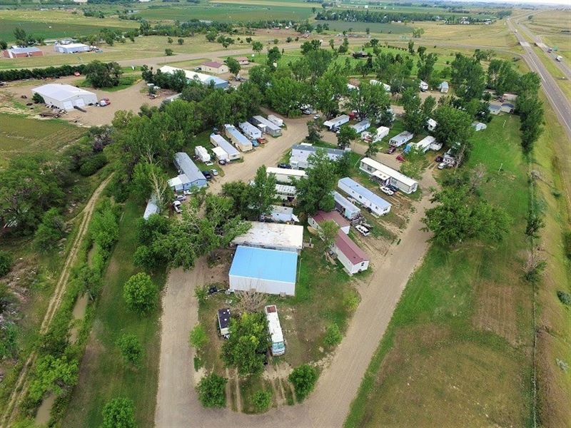 Mobile Home Park in Glendive, MT, Farm for Sale in Montana, 216106