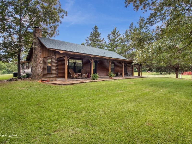 Reduced, Log Cabin for Sale On 51, Farm for Sale in Louisiana, 216381