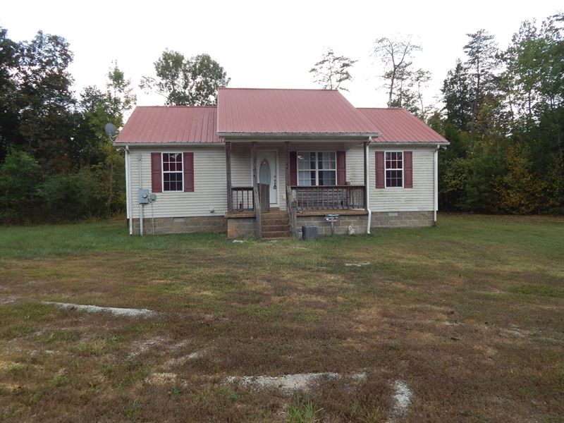 Tn, Country Home 40.3 Acres Hunting, Farm for Sale in Tennessee