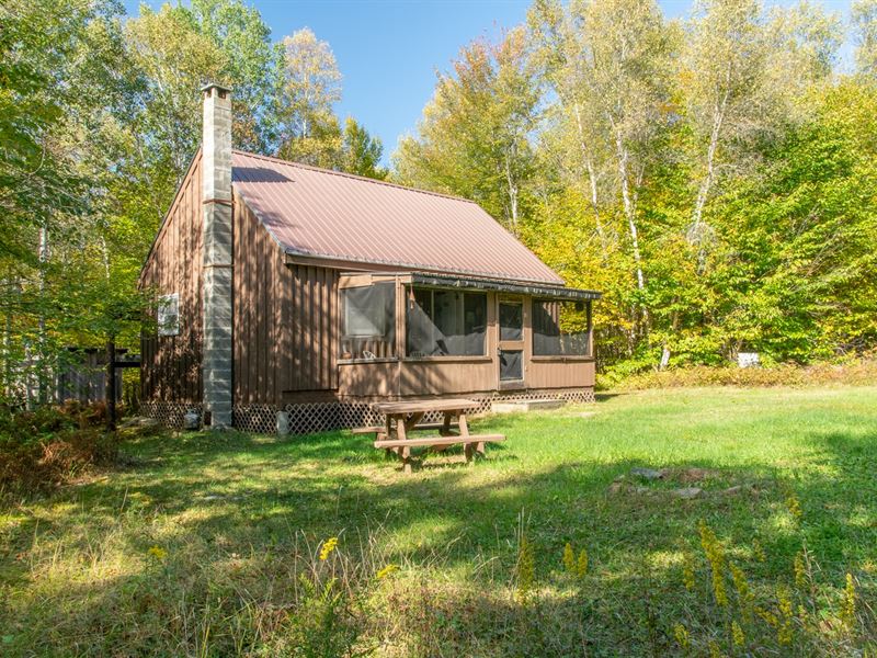 Deer Hunting Camp Springfield, Farm for Sale in Maine, 218050 FARMFLIP