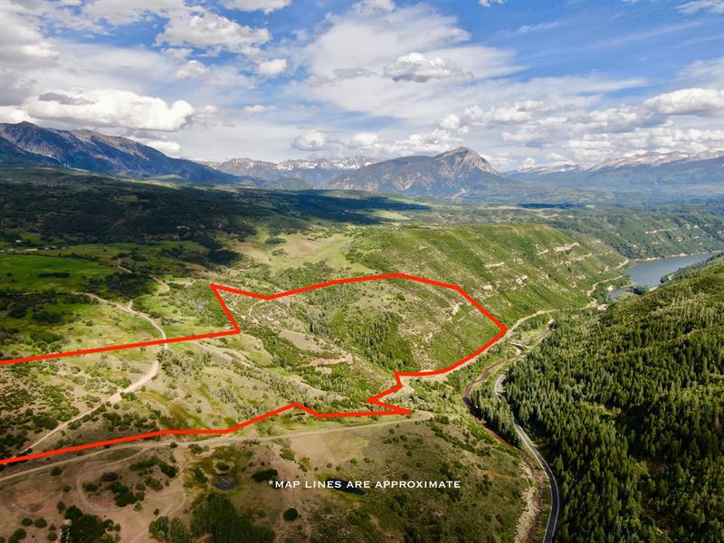 Mountain Land Between Aspen Crested, Farm for Sale in Colorado, 222008