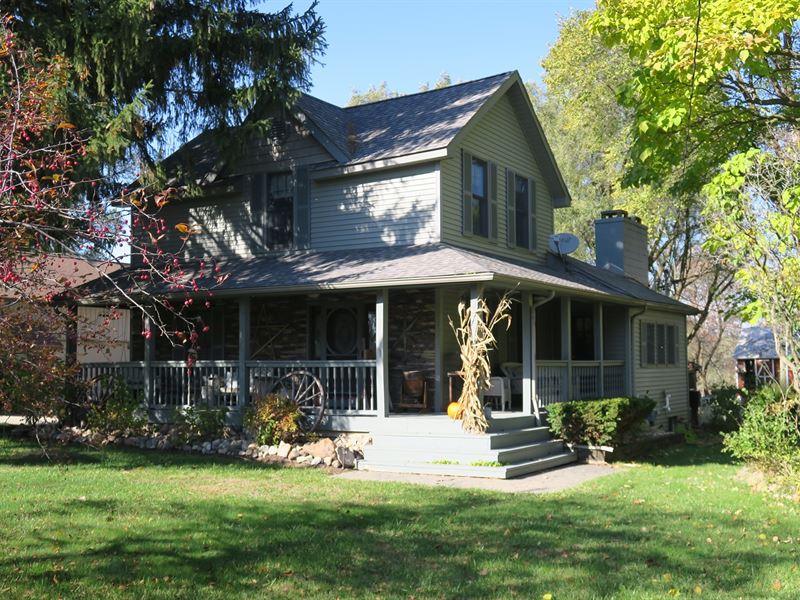 Amazing Attica Farm House Farm for Sale in Attica, Lapeer County