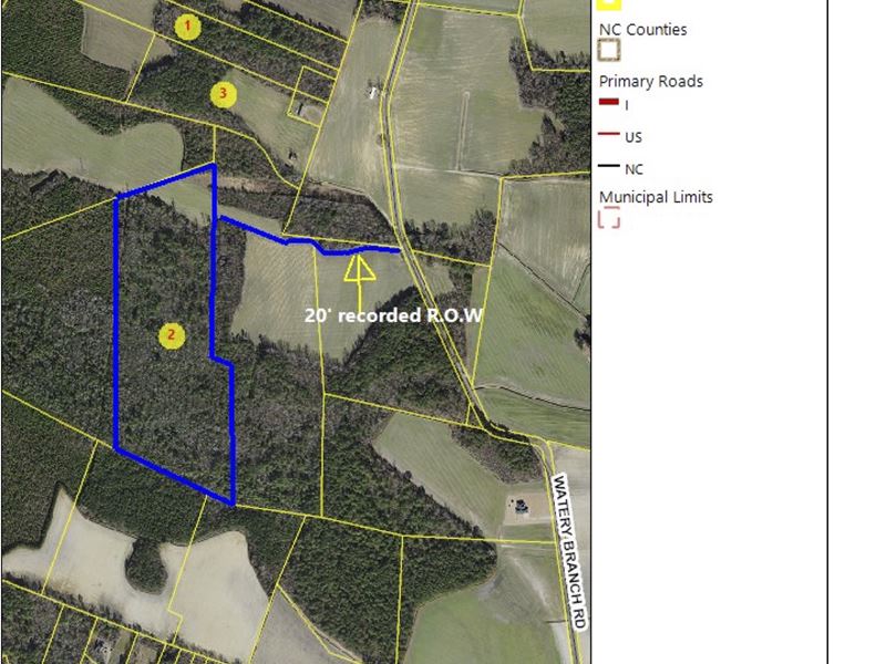 Hunting / Timber Land, Farm for Sale in North Carolina, 223459 FARMFLIP