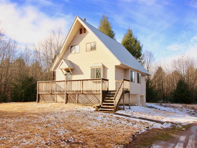Cabin on 6 Acres Land : Benton : Columbia County : Pennsylvania