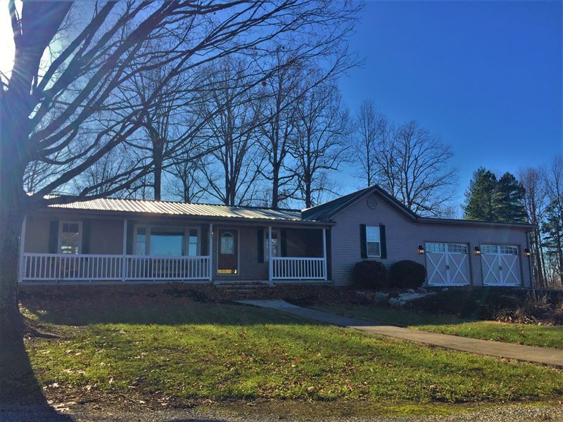 Renovated Home 20 Wooded Acres Farm for Sale in Hustonville, Casey