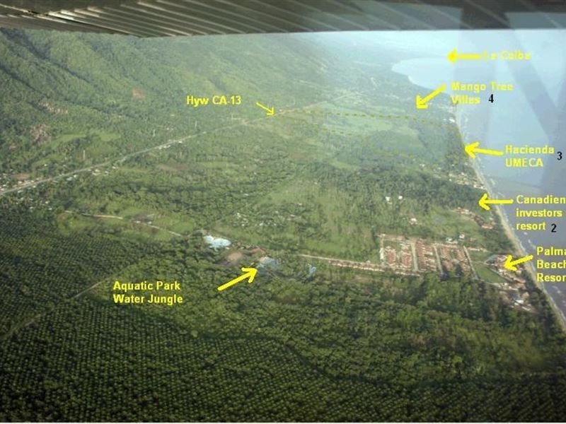 Caribbean Beachfront Land : Honduras