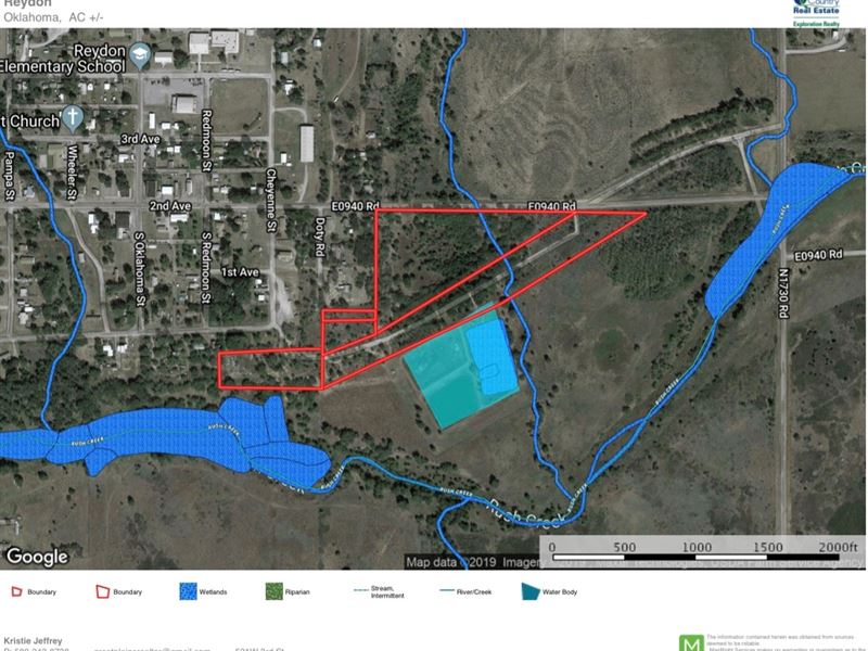 Great Hunting Property Farm for Sale in Reydon, Roger Mills County