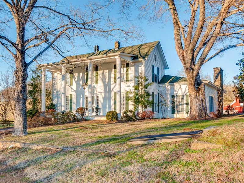 Historic Home on 117 Ac, Farm for Sale in Tennessee, #227366 : FARMFLIP