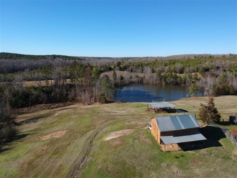 House, Barn, Pond, 123 Acres : Union : Union County : South Carolina