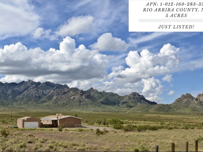 5 Acres in Rio Arriba County, Farm for Sale by Owner in New Mexico