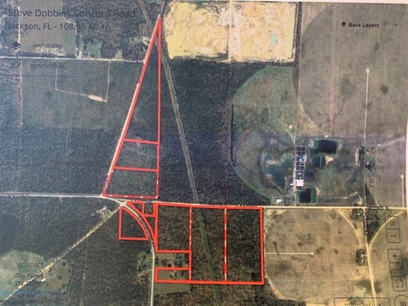 Land for Sale in Jackson County, FL, Farm for Sale in Florida, 228986