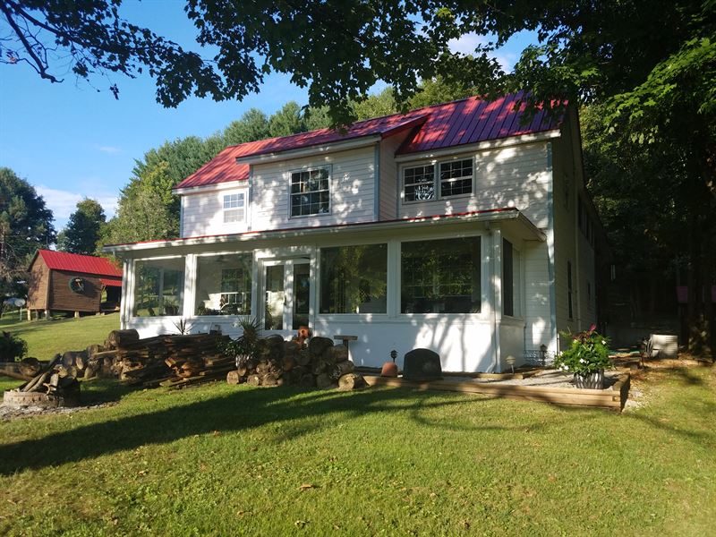 Farmhouse on 68 Acres, Farm for Sale in West Virginia, 230362