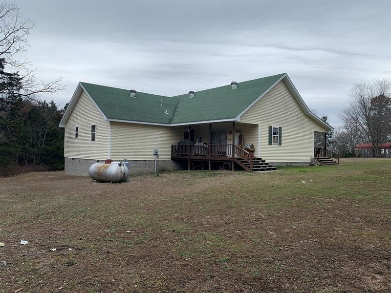 3 Bedroom 2 Bath Home 10 Acres Lake Farm for Sale in Dolph, Izard