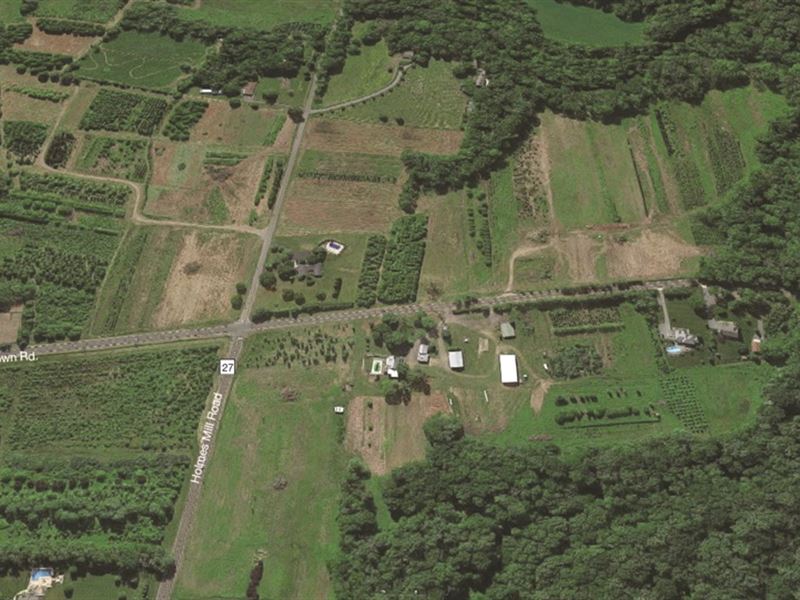 100 Acre Preserved Farm Farm Auction in Jackson, Monmouth County, New